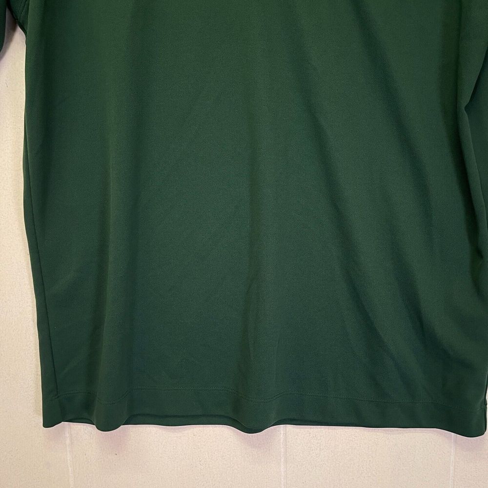 NIKEGOLF Polo Shirt Men Small Green Wicking Golf Athleisure Blokecore Sportswear - Picture 4 of 7